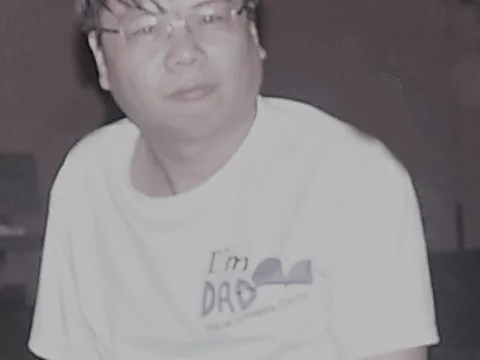 my portrait years ago in gray color