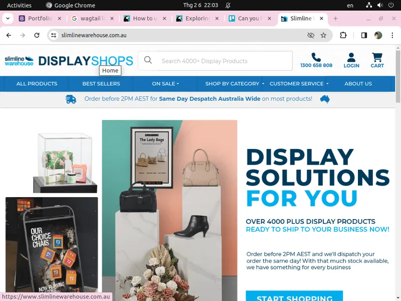 An ecommerce website