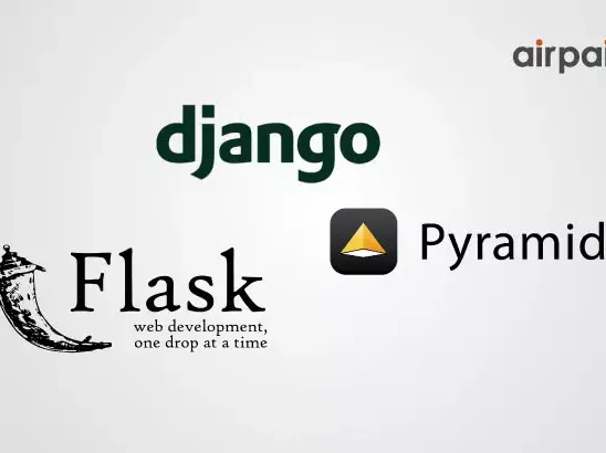 django vs flask etc.